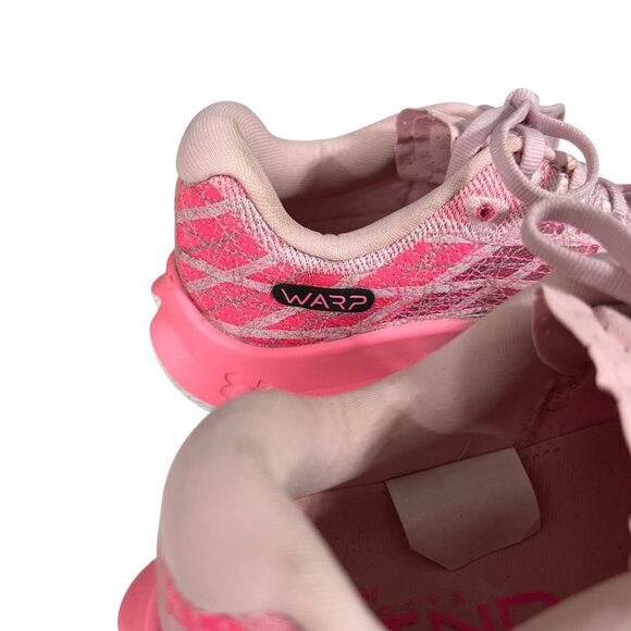 Under‎ Armour Pink Flow Velocity Wind 2 Running Shoes Size 7.5 - Picture 10 of 11